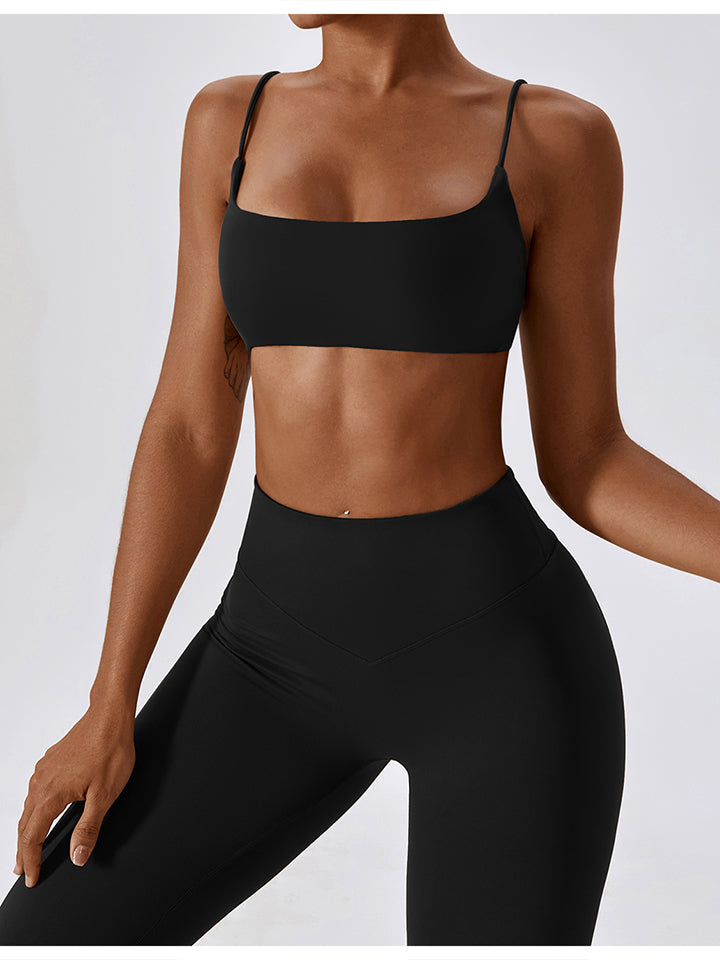 Cropped Sports Tank Top